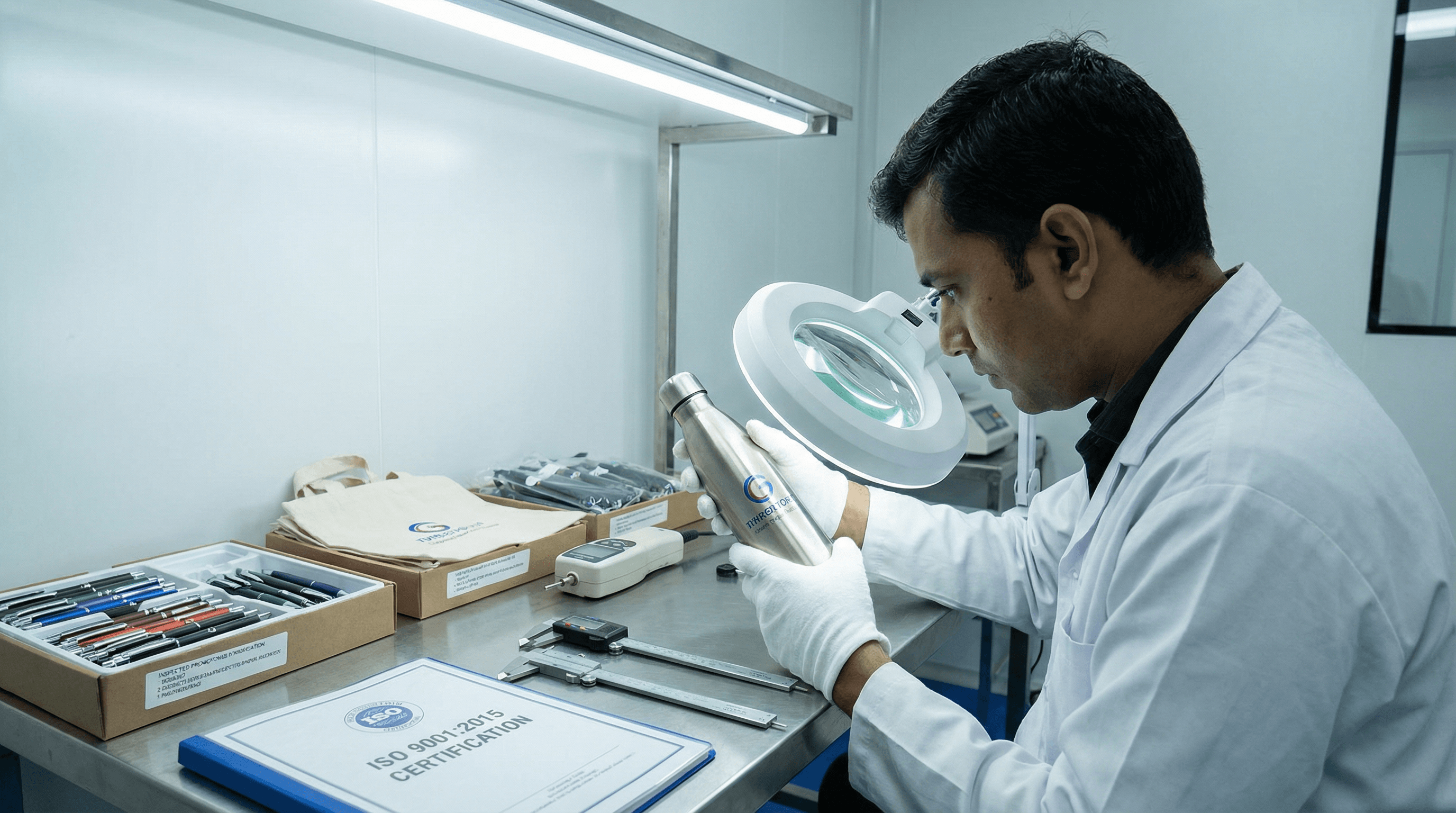 Quality control and ISO certification processes